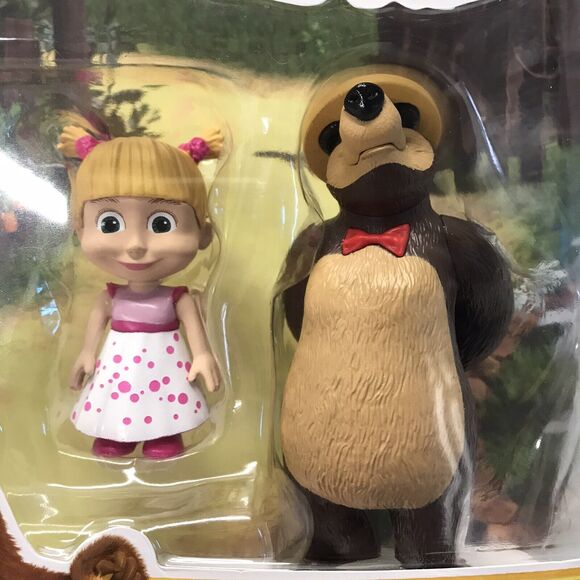 Masha and the Bear Playset Birthday Party Figures New Spin Master Rare Toy - Picture 3 of 8